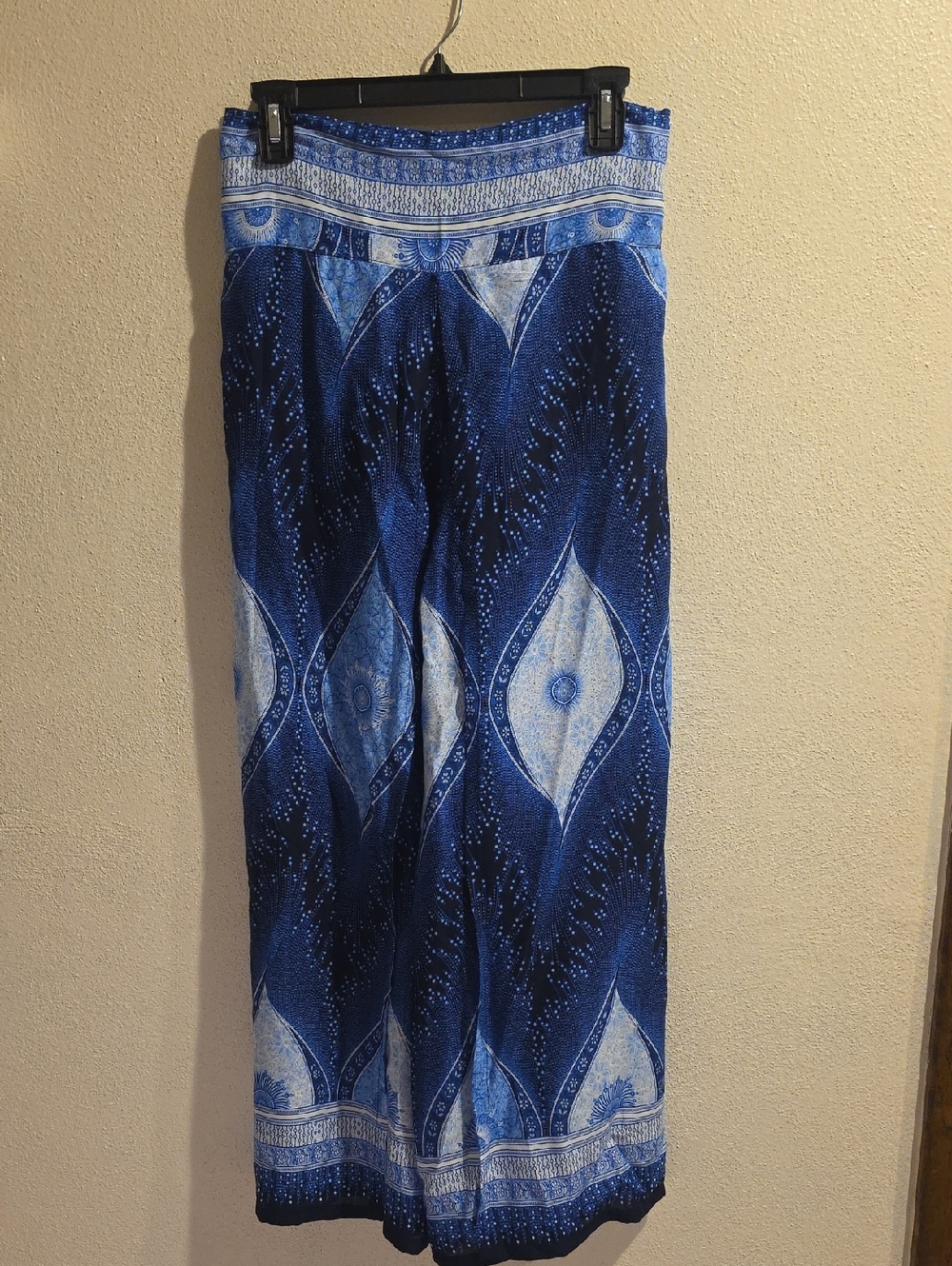 Laika Bohemian Print Wrap Split Leg Harem Pants
